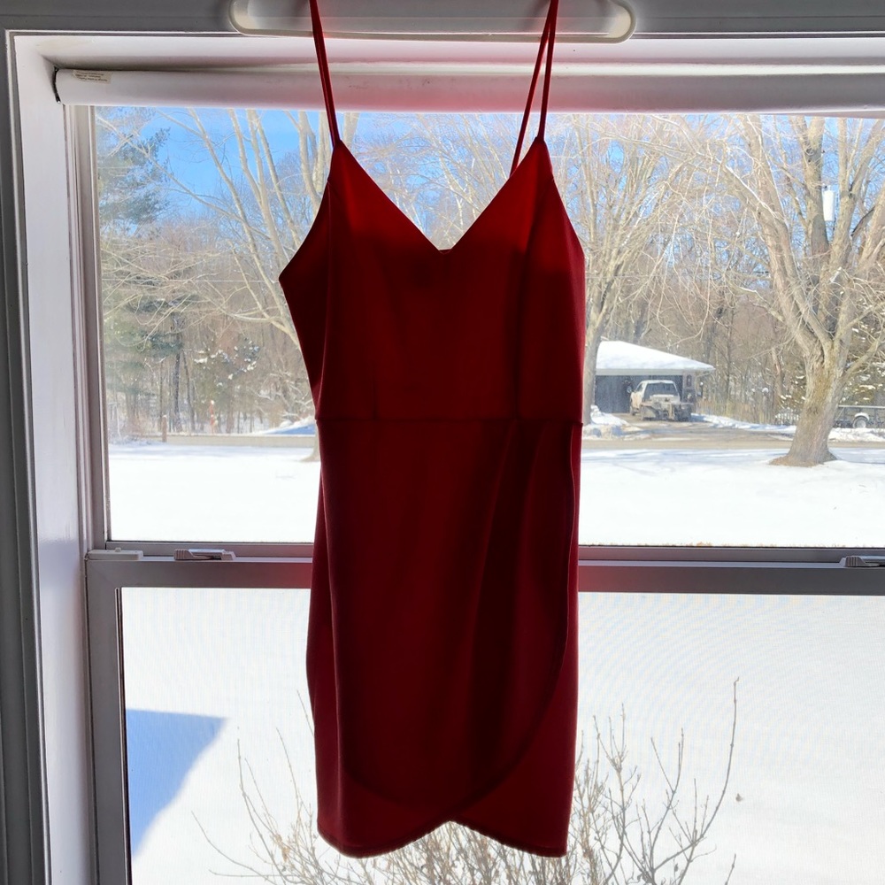 Rue 21 slim fitting dress I’m pink/orange